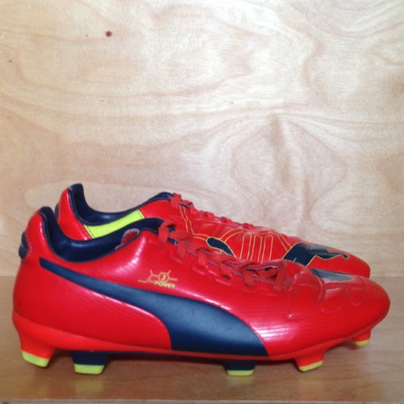 bright soccer cleats